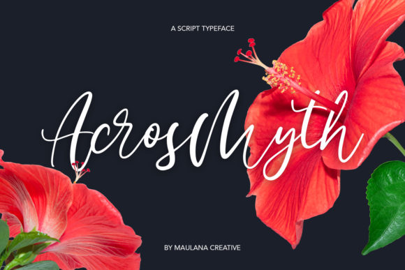 Acrosmyth: Elegant Script Font