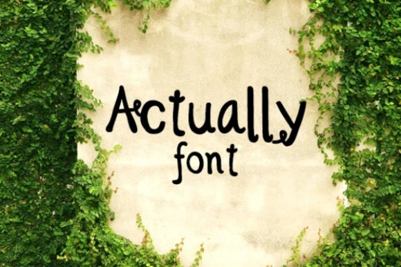 Actually Font Review