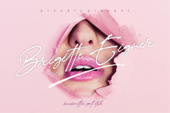 Brigitte Eigner Font for Creative Projects