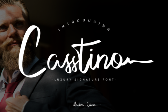 Casstino Font for Web Design
