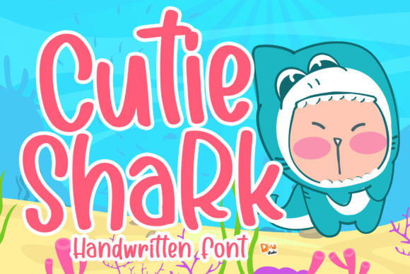 Cutie Shark Font for Creative Web Projects
