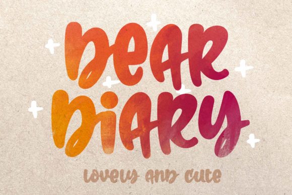 Dear Diary Font for Web Design
