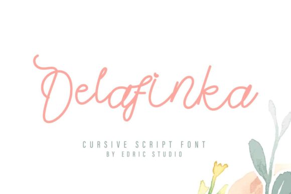 Delafinka Font for Web Design