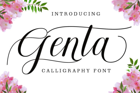 Genta Font for Creative Projects