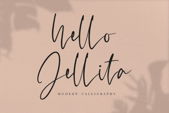 Hello Jellita Font: Timeless Script for Business Branding