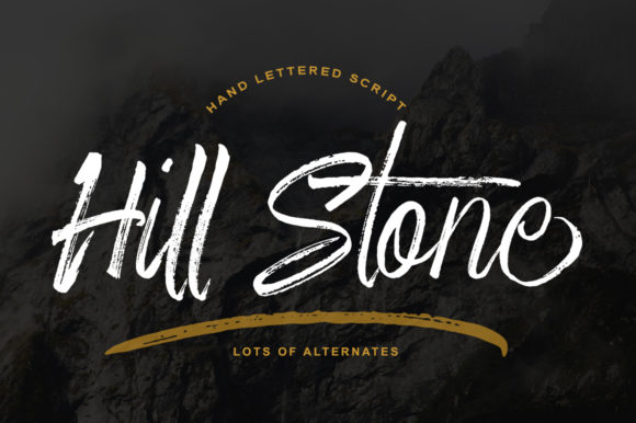 Hill Stone Font for Bold Branding