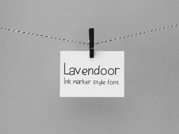 Lavendoor Font for Business Branding
