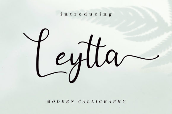 Leytta: A Sweet Handwritten Font for Campaigns