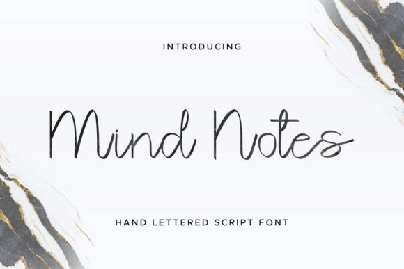Mind Notes Font for Business Branding