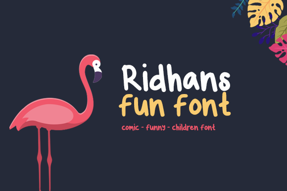 Ridhans: A Handwritten Font for Creative Projects