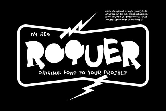 Roquer Font for Creative Makers
