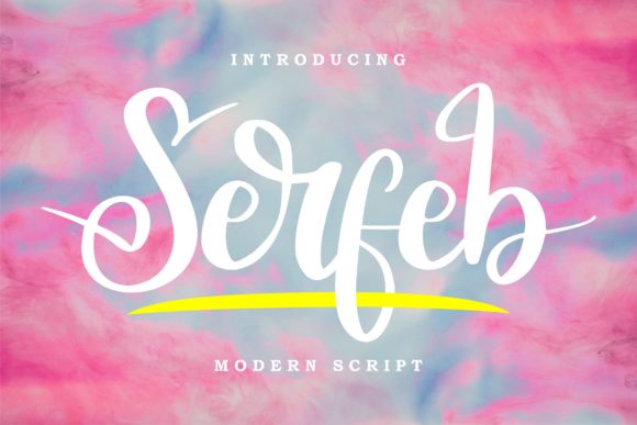 Serfeb Font: Elegant Script Handwritten