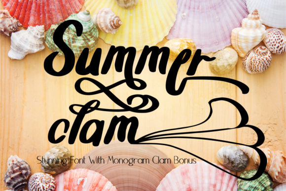Summer Clam Font for Creative Campaigns
