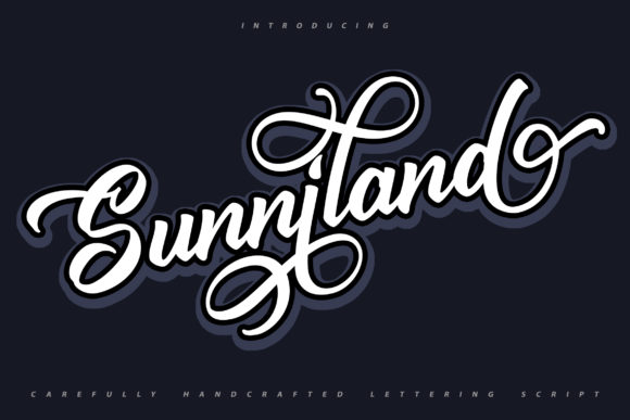 Sunniland: A Sweet Handwritten Font for Business