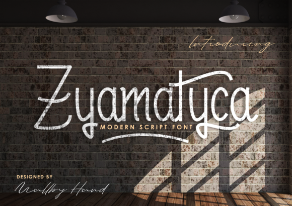 Zyamatyca Font for Elegant Branding